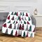 Reversible and Ultra-Plush Flannel Fleece-Winter Christmas Sherpa Throw- Lightweight Soft and Cozy-Holiday Decorative Throw, Perfect for Lounging, 50 x 60 inches, Plaid Christmas Tree